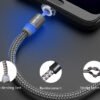 Magnetic USB Fast Charging Micro / Type C Cable